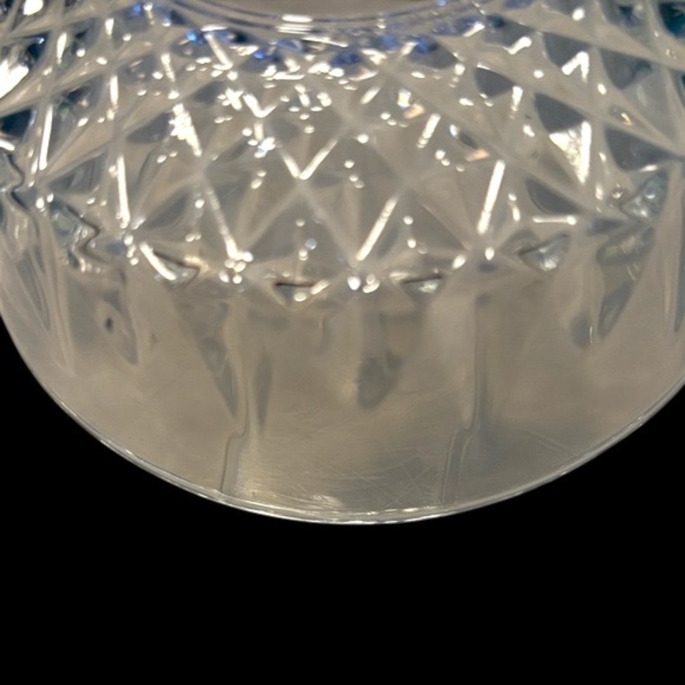 Set of Six Vintage Clear Glass Dessert Bowls - Picture 14 of 16